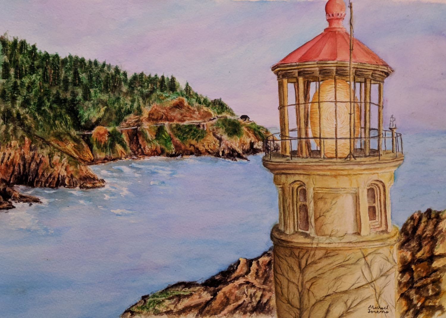 Lighthouse Painting